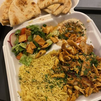 Alibaba Mediterranean Cuisine - Chicken shawarma plate - Mediterranean Near Me - Long Beach, California Alibaba Mediterranean Cuisine - Chicken shawarma plate - Mediterranean Near Me - Long Beach, California