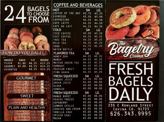 Menu photo 3 The Bagelry Covina Covina, CA Menu photo 3 The Bagelry Covina Covina, CA
