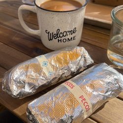 Pecos + Don't Mess w/ Texas + Drip Coffee.