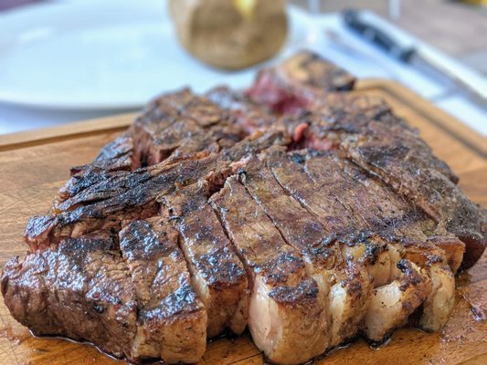 Photo of Barberian's Steak House - Toronto, ON, CA. Porterhouse