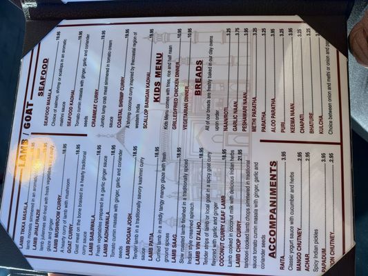 Menu photo 4 Grains Indian Cuisine Lansing, MI