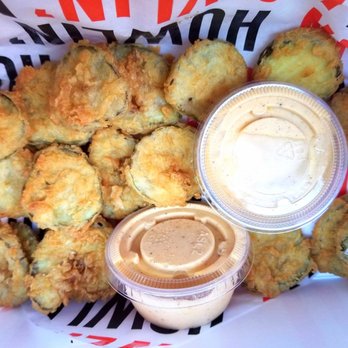 Howlin' Ray's - Fried pickles with comeback sauce - Southern Near Me - Los Angeles, California