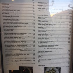 Pizzeria La Carbonaia - Menu