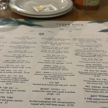 Tiger Rock - menu - Asian Fusion Near Me - Liverpool, XMS Tiger Rock - menu - Asian Fusion Near Me - Liverpool, XMS