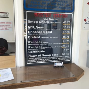 Soquel Smog Check - Here's the prices and the check in desk :) - Smog Check Stations Near Me - Soquel, California