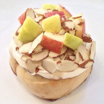 Cinnaholic - a close up of an apple and almond pastry - Bakeries Near Me - San Antonio, Texas Cinnaholic - a close up of an apple and almond pastry - Bakeries Near Me - San Antonio, Texas