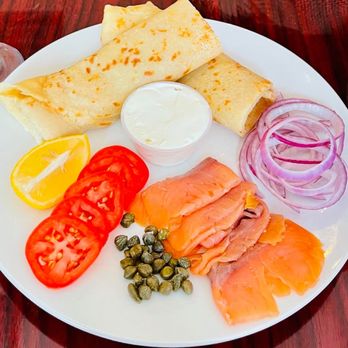 Crepe Bistro - Salmon Crepe - Creperies Near Me - Charlotte, North Carolina