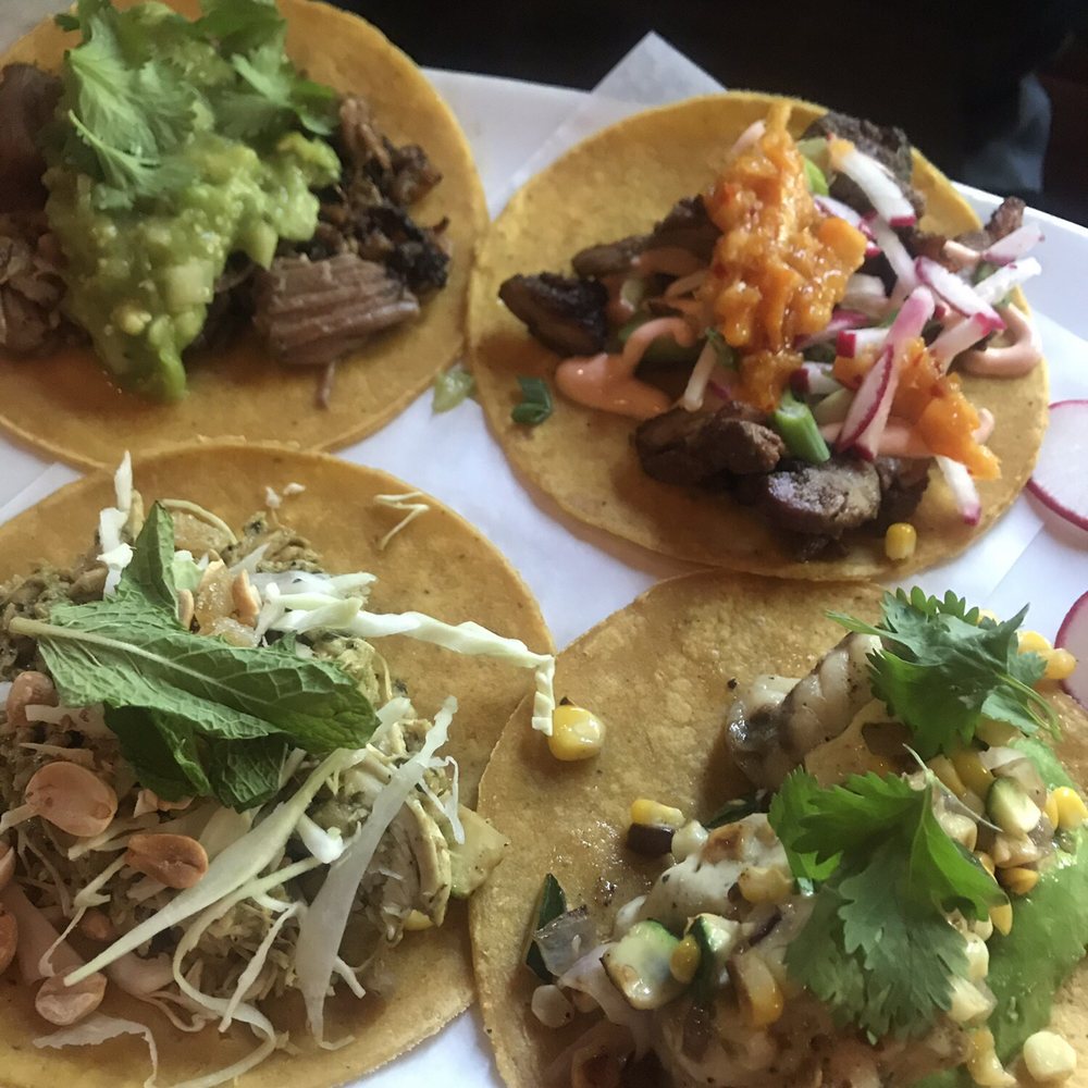 TacoVino - Pecking duck, carnitas, curry chicken and monk fish taco - Wine Bars Near Me - Corvallis, Oregon TacoVino - Pecking duck, carnitas, curry chicken and monk fish taco - Wine Bars Near Me - Corvallis, Oregon