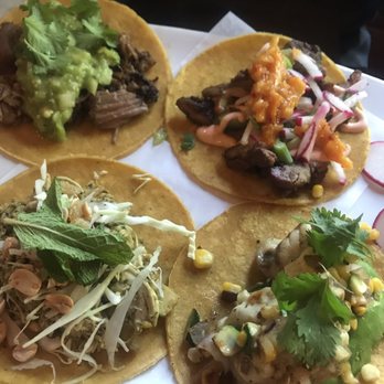 TacoVino - Pecking duck, carnitas, curry chicken and monk fish taco - Wine Bars Near Me - Corvallis, Oregon TacoVino - Pecking duck, carnitas, curry chicken and monk fish taco - Wine Bars Near Me - Corvallis, Oregon