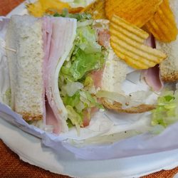 Lisa's Sandwiches - Modified "Clubhouse" cut in 4pcs