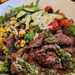 Chimichurri Steak Salad
