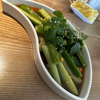 Tiger Dumplings - A03. Organic Cucumber Salad - Noodles Near Me - Arlington, Virginia