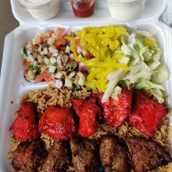 Maq’s Gyro Grill - #1 shish kabob combo of lamb and chicken - Mediterranean Near Me - Wilmington, Delaware