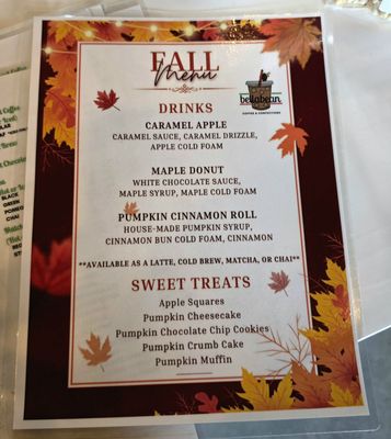 Menu photo 1 Bellabean Bradenton, FL
