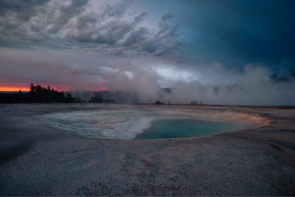 Grand Prismatic Spring by null