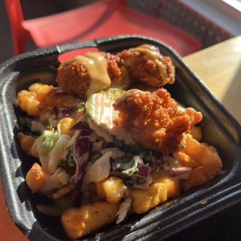 Dave's Hot Chicken - Small Top Loaded Fries - Chicken Shop Near Me - Chandler, Arizona Dave's Hot Chicken - Small Top Loaded Fries - Chicken Shop Near Me - Chandler, Arizona