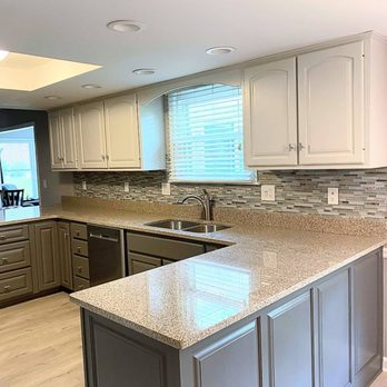 Harmony Painting - Cabinet Repaint in West Des Moines, Iowa - Painters Near Me - Des Moines, Iowa