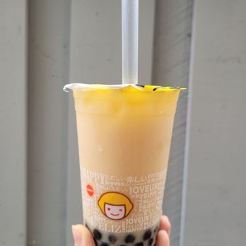 Happy Lemon - yakult green tea with boba (m, 50% sugar, 50% ice) - Tea Rooms Near Me - Foster City, California Happy Lemon - yakult green tea with boba (m, 50% sugar, 50% ice) - Tea Rooms Near Me - Foster City, California