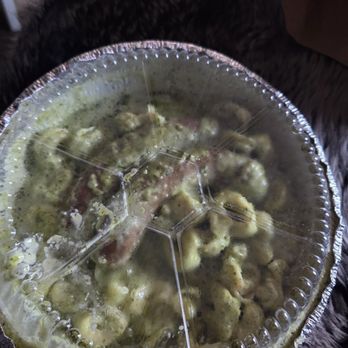 Two Brothers From Italy - Tortellini pasta with pesto and 2 sausages. 5/5 - Pizza Near Me - Oceanside, California