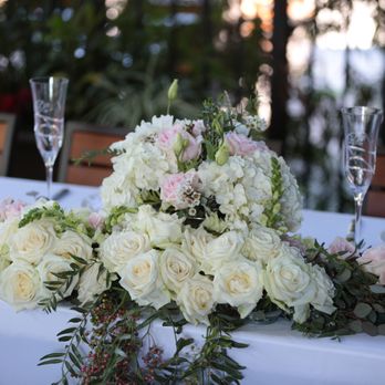 Little Thistle Design - The head table at our wedding - Florists Near Me Little Thistle Design - The head table at our wedding - Florists Near Me