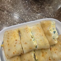 The Sunny Cafe - Taiwanese pancake w egg and cheese