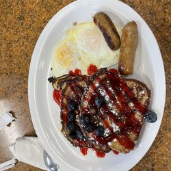 Kitchen Table Cafe - Special: Blueberry French Toast Combo