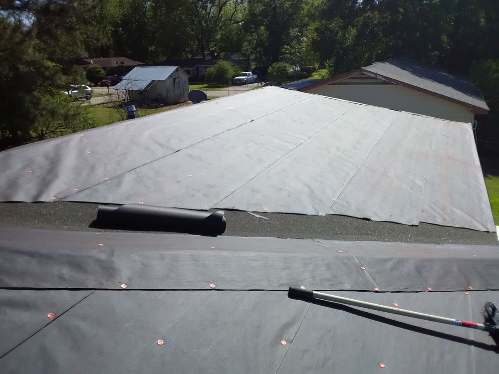 Slide of Bears Cajun Roofing