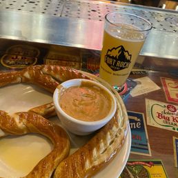 Pretzel with Beer Cheese