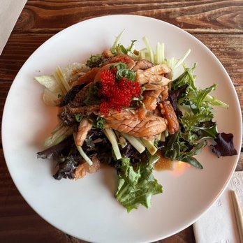 Jin Ramen Sushi - Salmon Skin Salad - Japanese Near Me - Ridgewood, New York Jin Ramen Sushi - Salmon Skin Salad - Japanese Near Me - Ridgewood, New York