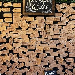 A place to leave something weighing on your heart.