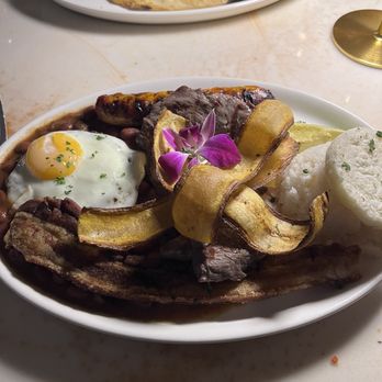 Capricho Colombian Steakhouse - Bandeja Paisa - Seafood Near Me - Brookline, Massachusetts