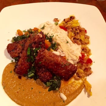 Millennium - Peanut glazed Tempeh... INSANE! - Vegan Near Me - Oakland, California Millennium - Peanut glazed Tempeh... INSANE! - Vegan Near Me - Oakland, California