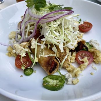Sibling by Pushkin's - Rolled tacos with the best tofu scramble I've had! - New American Near Me - Sacramento, California Sibling by Pushkin's - Rolled tacos with the best tofu scramble I've had! - New American Near Me - Sacramento, California