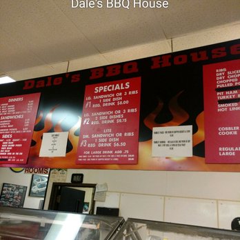Dale's BBQ House - Menu - Barbeque Near Me - Oklahoma City, Oklahoma Dale's BBQ House - Menu - Barbeque Near Me - Oklahoma City, Oklahoma