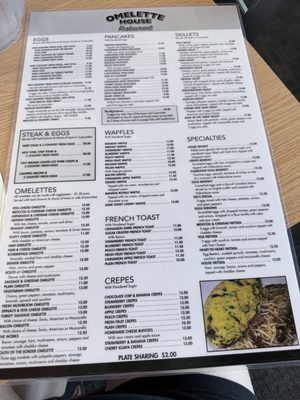 Menu photo 2 Omelette House Restaurant Schererville, IN