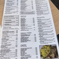 New menu