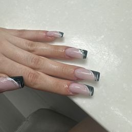 prom nails done by Minh