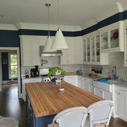 Highland Painting and Construction - A Home cabinet painting in Williamsburg and Newport News