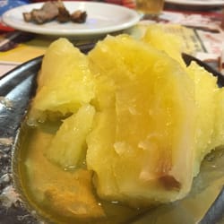 Ponto da Picanha - Mandioca cozida com manteiga