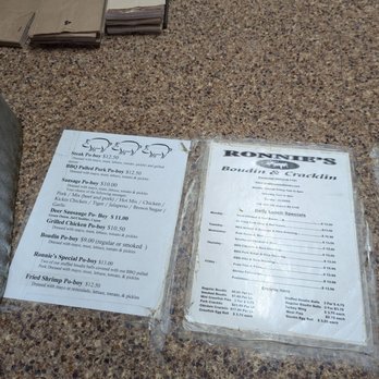 RONNIE’S BOUDIN & CRACKLIN HOUSE 2 - Updated March 2026 - 136 Photos ...