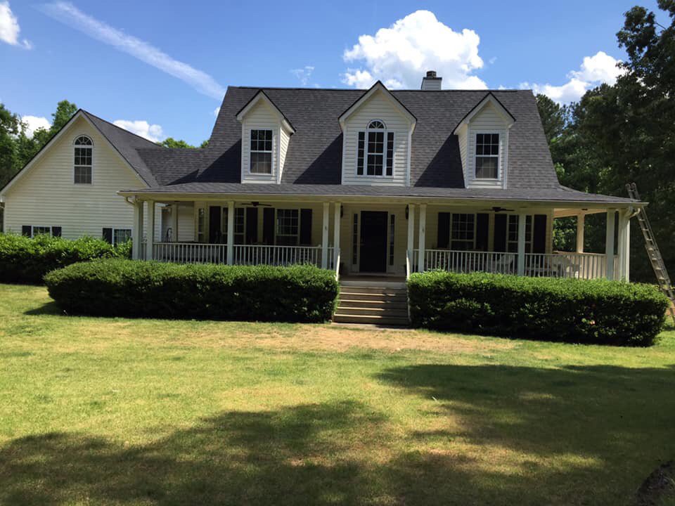 Slide of Carey's Roofing