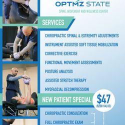 OPTMZ State - New Patient Special $47!!