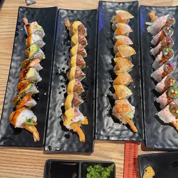 Patio Sushi Bar & Grill - Tigere roll, tataki, limoncito, and Jalapeño roll. - Sushi Bars Near Me - Yuma, Arizona