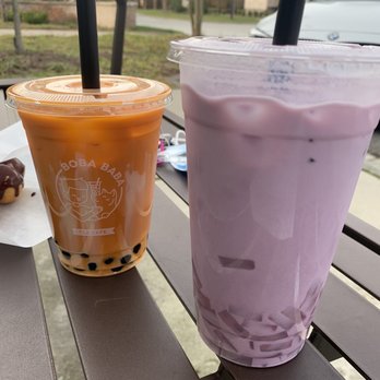 Boba Baba - Thai tea, chocolate hazelnut donut, ube latte - Tea Rooms Near Me - Cary, North Carolina Boba Baba - Thai tea, chocolate hazelnut donut, ube latte - Tea Rooms Near Me - Cary, North Carolina