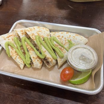 Divine Leaf Vegan - Quantum Quesadilla - Vegan Near Me - Wesley Chapel, Florida