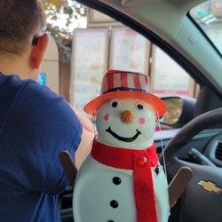 Snowman was here