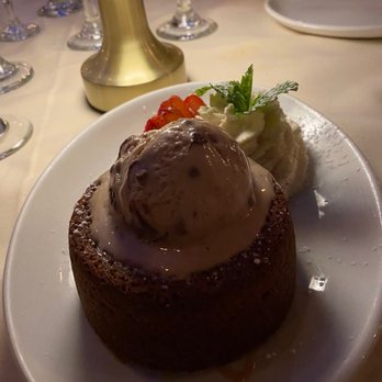 Vic & Ola's - Butter cake with hazelnut crunch gelato - Italian Near Me - Scottsdale, Arizona Vic & Ola's - Butter cake with hazelnut crunch gelato - Italian Near Me - Scottsdale, Arizona