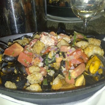 Flex Mussels - my favorite mussel preparation - bruschetta - Seafood Near Me - New York, New York