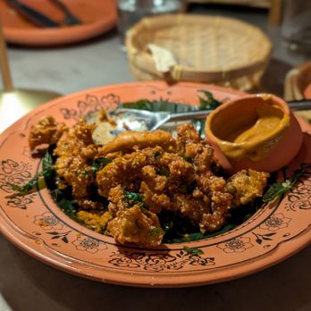 Kanyakumari - The fried chicken appetizer, reminded me a lot of the finger foods you get at nice restaurants in South India.  Delicious - Seafood Near Me - New York, New York