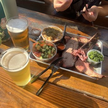 KG BBQ - Egyptian Mac & Cheese Egyptian Baladi Salad - Egyptian Near Me - Austin, Texas